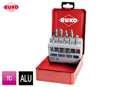 KOVAMETALLIVIILA SRJ.RUKO ALU 10OS. - Pyörivät kovametalliviilat alumiinille - RU-116103A - 1