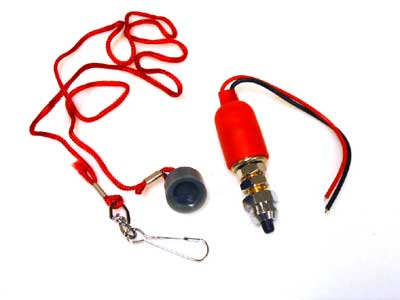 TURVAKYTKIN PUN. POISKYTK - Veneen turvakytkimet - 1800-048A - 1