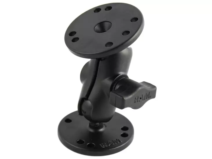 Ram Mounts Lyhyt Kiinnitysvarsisarja - Pyöreät pohjat 1" B-sarja - Kiinnityssarja B-sarja 1" pallo - RAM-B-101U-A - 1