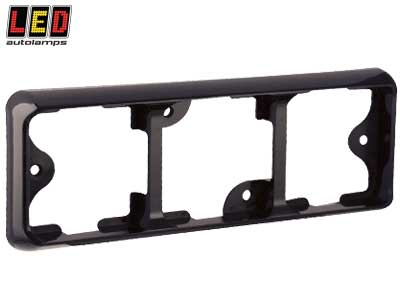 ASENNUSKEHYS, 3-OS. - MUSTA - LED-takavalotarvikkeet - 1614-100B3B - 1