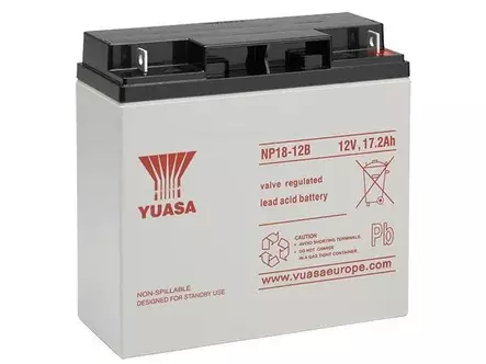 Yuasa NP18-12B VRLA AGM-akku 12V 18Ah - Suljetut ajovoima- ja teollisuusakut - 1805-NP18-12B - 1