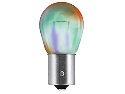 Osram Diadem PR21W 12V metallikantapolttimo 1 kpl punainen - OSRAM 12V Metallikanta - 10-7508LDR-01B - 2