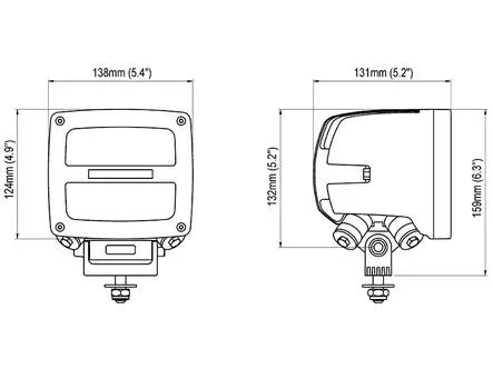 NORDIC SCORPIUS # N4601 QD 85W LED 24V (HIBEAM) - LED-työvalot 50W> - 1605-986104B - 2