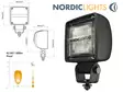 NORDIC KL1001LED 12/24V 24W 1600/1000LM - LED-työvalot <28W - 1605-982101B - 1