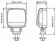 NORDIC LED KL1501 12-24V 10W FLOOD - LED-työvalot <28W - 1605-982S901B - 2