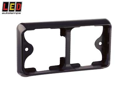 ASENNUSKEHYS, 2-OS. - MUSTA - LED-takavalotarvikkeet - 1614-80B2B - 1