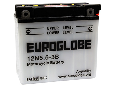 EUROGLOBE MP-AKKU # 6 AH 135X60X130 -/+ - Euroglobe Mp-akut - 1805-12N5-5-3B - 1