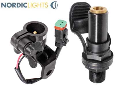 NORDIC KIINNITYSJALKA 60MM JALALLE DIN TAPPIIN - LED-peruutus- ja työvalotarvikkeet ja va - 1605-906S593B - 1