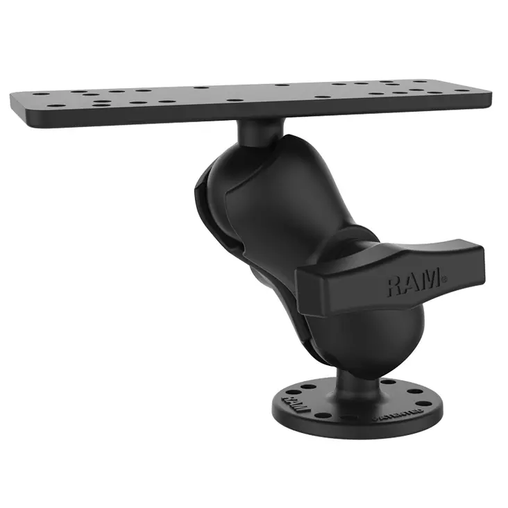 Ram Mounts Marine Lyhyt Kiinnitysvarsisarja 1,5" C-sarja - Kiinnityssarja C sarja 1,5" pallo - RAM-111U-B - 1
