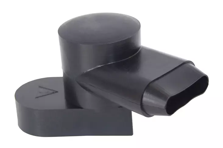 Blue Sea 9030B 360° pyörivä akkukengän suojus - musta - Kaapelikengän suojukset - 1790-9030B - 1