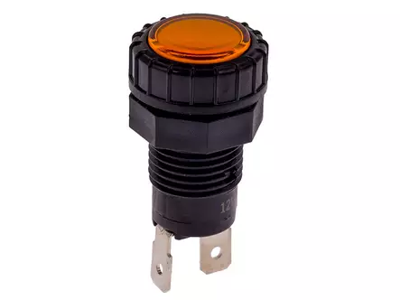 C-PWR led-merkkivalo oranssi 12V - Ø17mm - LED-merkkivalot - 29-1212-C - 2