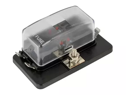 C-PWR SULAKERASIA 4 GM SULAKKEELLE LEDEILLÄ - Sulakerasiat - 29-2729-C - 2