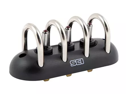 C-PWR VIPUKATKAISIJAPANELI 99X45MM ON-OFF - Katkaisin-sulakepaneelit - 29-1534-C - 1