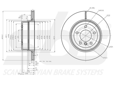 JARRULEVY SBS, 1 KPL/PKT, TAKA, BMW - Jarrulevyt - 88-1690C - 1