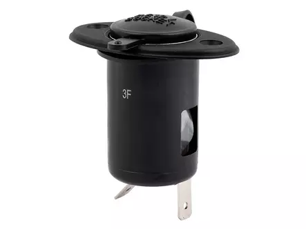 C-PWR tupakansytytinrasia - 12V / Kannella / Uppoasennus - Savukkeensytytin pistokkeet ja rasiat - 29-2605-C - 1