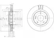JARRULEVY DELPHI, 2 KPL / PKT, ETU, CITROËN / MITSUBISHI / PEUGE - Jarrulevyt - BG4038C - 1