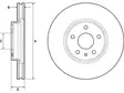 JARRULEVY DELPHI, 2 KPL / PKT, ETU, FORD - Jarrulevyt - BG4702C - 1