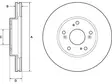 JARRULEVY DELPHI, 2 KPL / PKT, ETU, HONDA - Jarrulevyt - BG4741C - 1