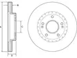 JARRULEVY DELPHI, 2 KPL / PKT, ETU, HYUNDAI KIA - Jarrulevyt - BG4565C - 1