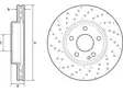 JARRULEVY DELPHI, 2 KPL / PKT, ETU, MERCEDES A B CLA - Jarrulevyt - BG4657C - 1