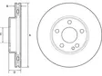 JARRULEVY DELPHI, 2 KPL / PKT, ETU, MERCEDES A B - Jarrulevyt - BG4554C - 1