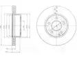 JARRULEVY DELPHI, 2 KPL / PKT, ETU, MERCEDES - Jarrulevyt - BG4227C - 1