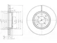 JARRULEVY DELPHI, 2 KPL / PKT, ETU, SUZUKI / OPEL - Jarrulevyt - BG4049C - 1