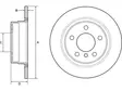 JARRULEVY DELPHI, 2 KPL / PKT, TAKA, BMW 1 2 - Jarrulevyt - BG4649C - 1