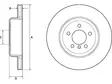 JARRULEVY DELPHI, 2 KPL / PKT, TAKA, BMW 3 4 - Jarrulevyt - BG4752C - 1