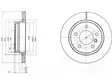 JARRULEVY DELPHI, 2 KPL / PKT, TAKA, BMW - Jarrulevyt - BG3041C - 1