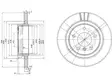 JARRULEVY DELPHI, 2 KPL / PKT, TAKA, BMW - Jarrulevyt - BG3530C - 1