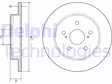 JARRULEVY DELPHI, 2 KPL / PKT, TAKA, LEXUS - Jarrulevyt - BG4928C - 1