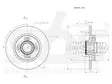 JARRULEVY SBS, 1 KPL/PKT, TAKA, CITROEN, DS, NISSAN, PEUGEOT - Jarrulevyt - 88-1759C - 3