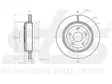 JARRULEVY SBS, 1 KPL/PKT, TAKA, JEEP - Jarrulevyt - 88-1726C - 2