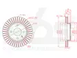 JARRULEVY SBS, 2 KPL/PKT, ETU, OPEL, VAUXH. - Jarrulevyt - 88-1731C - 3