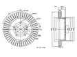 JARRULEVY SBS, 2 KPL/PKT, ETU, TOYOTA - Jarrulevyt - 88-2445C - 3