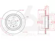 JARRULEVY SBS, 2 KPL/PKT, TAKA, OPEL - Jarrulevyt - 88-1709C - 3