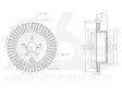 JARRULEVY SBS, 2 KPL/PKT, TAKA, SUBARU - Jarrulevyt - 88-1736C - 3