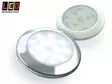 LED-SISÄVALO PYÖREÄ 12V Ø76X9MM 6500K KROMI - LED-sisävalot, pyöreät - 1614-7515C - 3