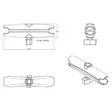 RAM Mounts kiinnitysvarsi 15cm 1" B-sarja - Komponentit B-sarja 1 " pallo - RAM-B-201U-C - 3