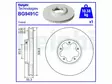 JARRULEVY DELPHI, 1 KPL / PKT, ETU, FORD - Jarrulevyt - BG9491C - 2
