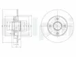 JARRULEVY DELPHI, 1 KPL / PKT, TAKA, CITROËN / DS / PEUGEOT - Jarrulevyt - BG9022RSC - 2