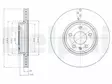 JARRULEVY DELPHI, 2 KPL / PKT, ETU, AUDI - Jarrulevyt - BG4079C - 2