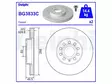 JARRULEVY DELPHI, 2 KPL / PKT, ETU, AUDI / SEAT / SKODA / VOLKSW - Jarrulevyt - BG3833C - 2