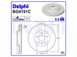 JARRULEVY DELPHI, 2 KPL / PKT, ETU, CHEVROLET / OPEL - Jarrulevyt - BG4191C - 2