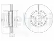 JARRULEVY DELPHI, 2 KPL / PKT, ETU, CHEVROLET / OPEL - Jarrulevyt - BG4278C - 2