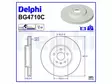 JARRULEVY DELPHI, 2 KPL / PKT, ETU, CHEVROLET OPEL - Jarrulevyt - BG4710C - 2