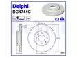 JARRULEVY DELPHI, 2 KPL / PKT, ETU, HYUNDAI KIA - Jarrulevyt - BG4744C - 2