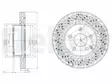 JARRULEVY DELPHI, 2 KPL / PKT, ETU, MERCEDES - Jarrulevyt - BG4142C - 2