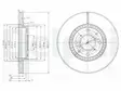 JARRULEVY DELPHI, 2 KPL / PKT, ETU, SUZUKI / OPEL - Jarrulevyt - BG4049C - 2